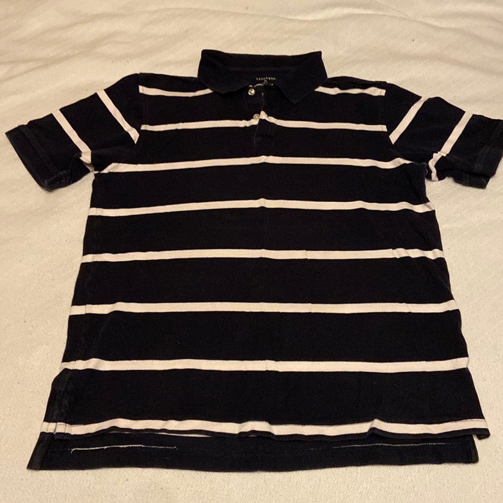 Boys Lands End polo shirt size XL Husky
